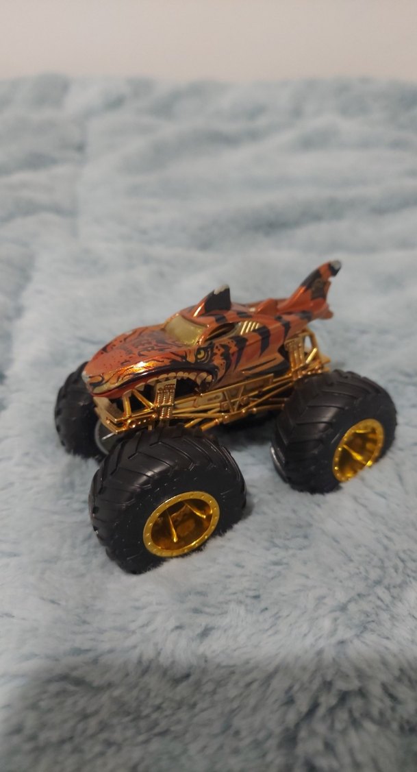 Hotwheels monster truck itfaiye, pasta, tiger - Görsel 4