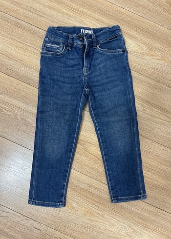 4 Yaş Beden Erkek Çocuk Mavi Denim Pantolon