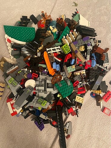Karışık Lego parçaları