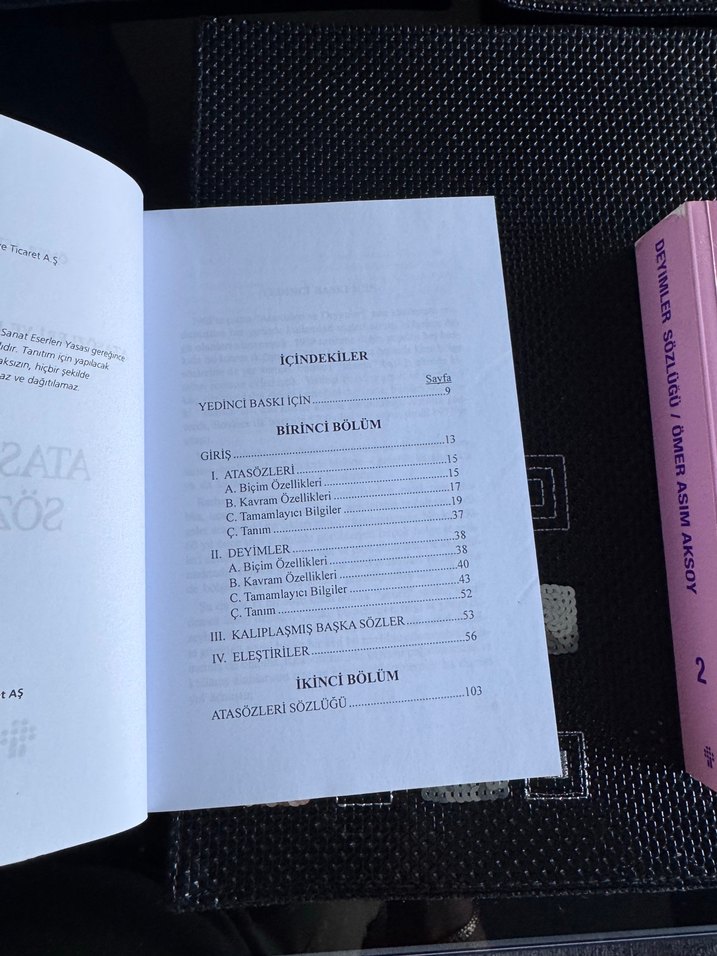 Atasözleri ve Deyimler Sözlüğü Seti - Ömer Asım Aksoy - Görsel 3