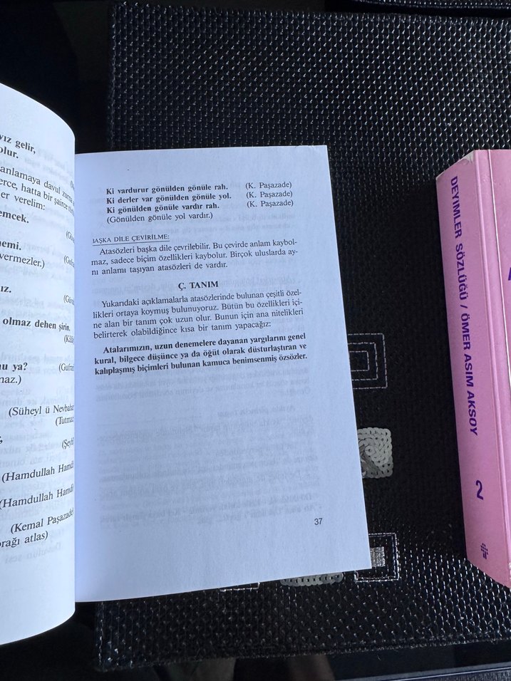 Atasözleri ve Deyimler Sözlüğü Seti - Ömer Asım Aksoy - Görsel 4