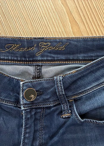 Mavi jeans kot pantolon - Görsel 3