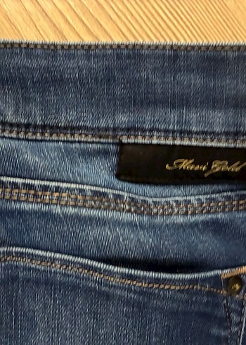 Mavi jeans kot pantolon - Görsel 5