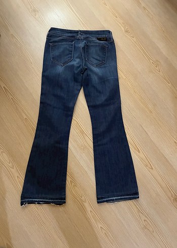 Mavi jeans kot pantolon - Görsel 2