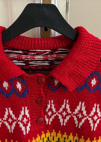 Vintage kazak - Görsel 3