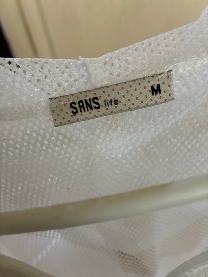 Beyaz File Spor Ceket - Görsel 4