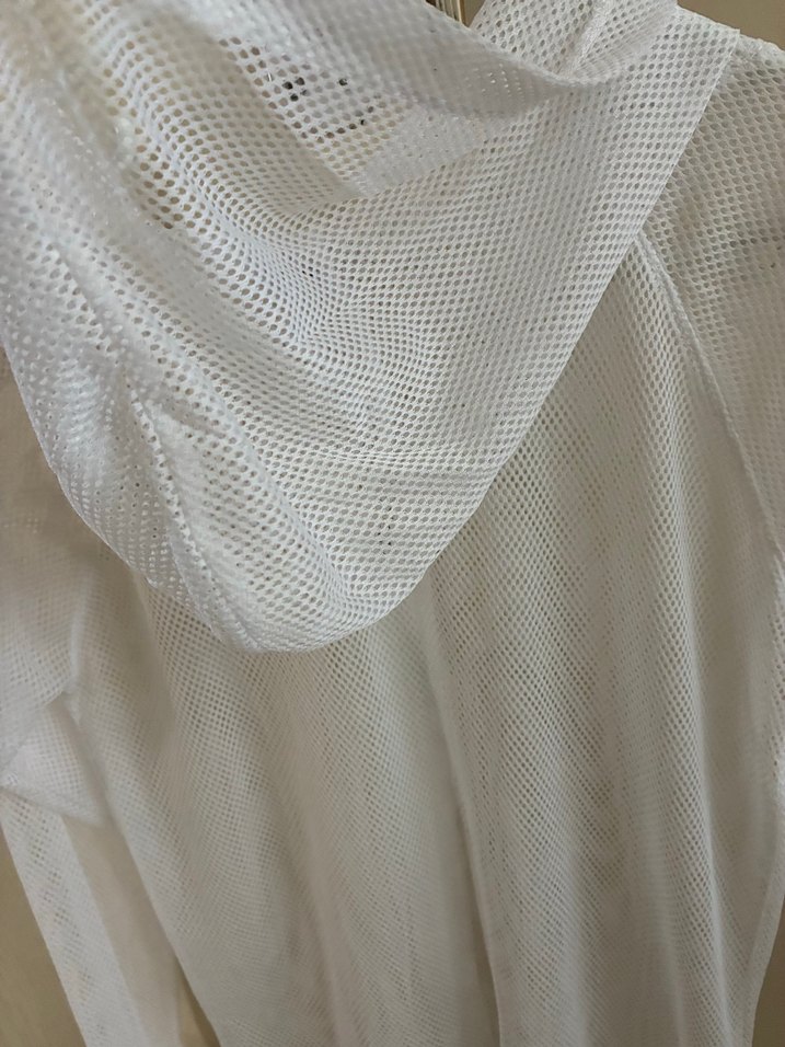 Beyaz File Spor Ceket - Görsel 3