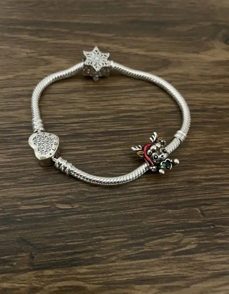 Pandora geyikli yılbaşı charm - Görsel 2