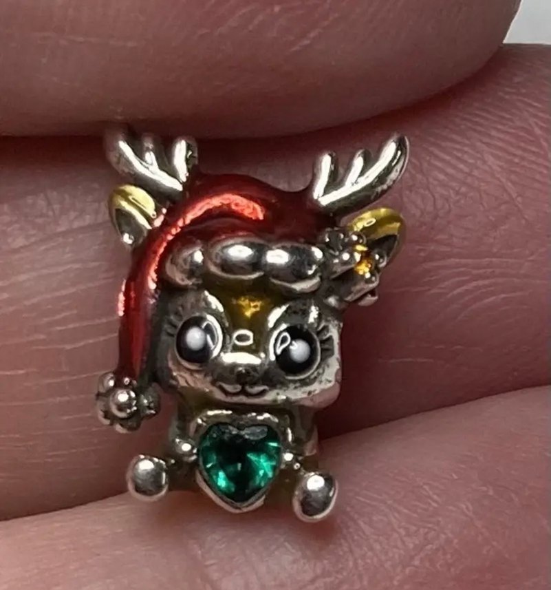 Pandora geyikli yılbaşı charm - Görsel 3