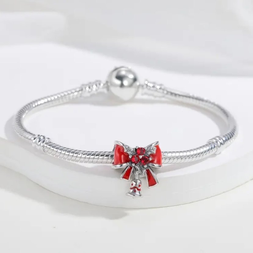 Pandora yılbaşı charmı kolye ucu - Görsel 2