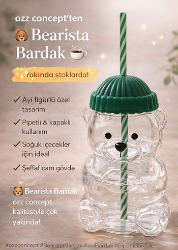 Bearista Mug plastik - Görsel 4