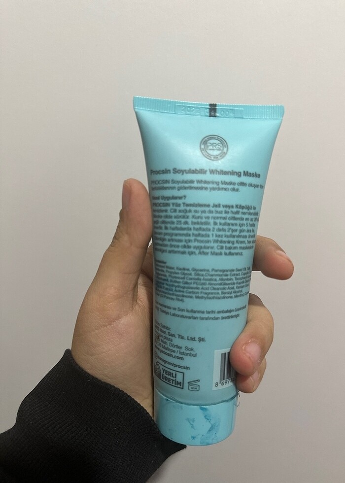 Procsin soyulabilie maske - Görsel 3