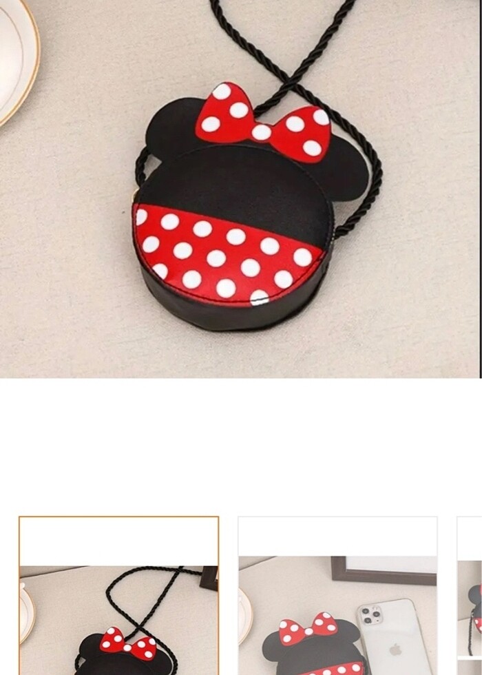 Mini Mickey Mouse çantalar - Görsel 2