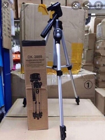 bluetooth kumandalı tripod telefon tutucu 102cm