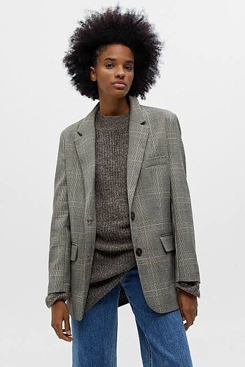 Pull and Bear Pullandbear Kareli Blazer