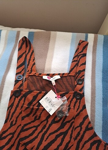 Bayan kisa salopet - Görsel 3