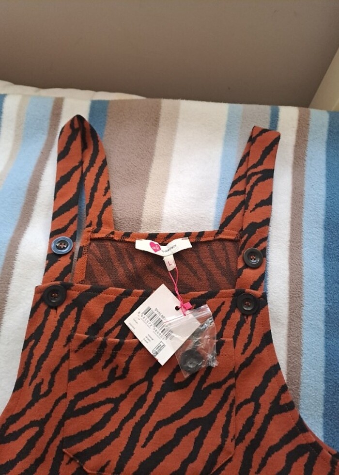 Bayan kisa salopet - Görsel 3