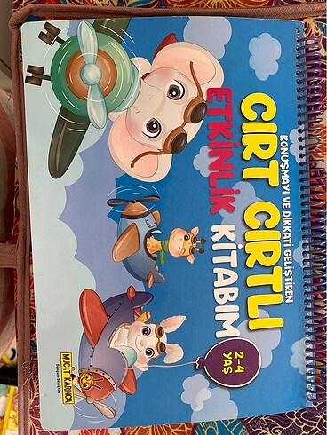 Cırt cırtlı etkinlik kitabı