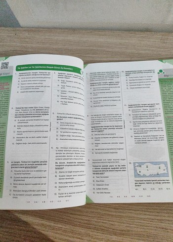 Beden Renk 10. Sınıf Coğrafya Soru Kitabı palme