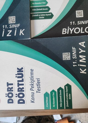  11. Sınıf Dört Dörtlük Konu Pekiştirme Testleri