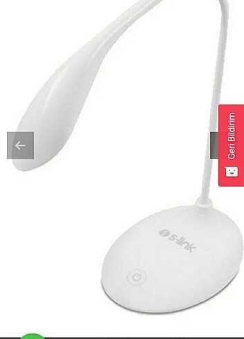 S-link kutulu sıfır LED şarjlı masa lambası kitap okuma lambasi