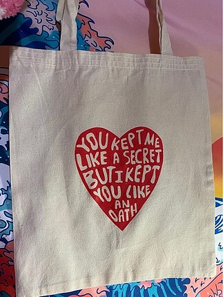 ATW LYRICS tote bag