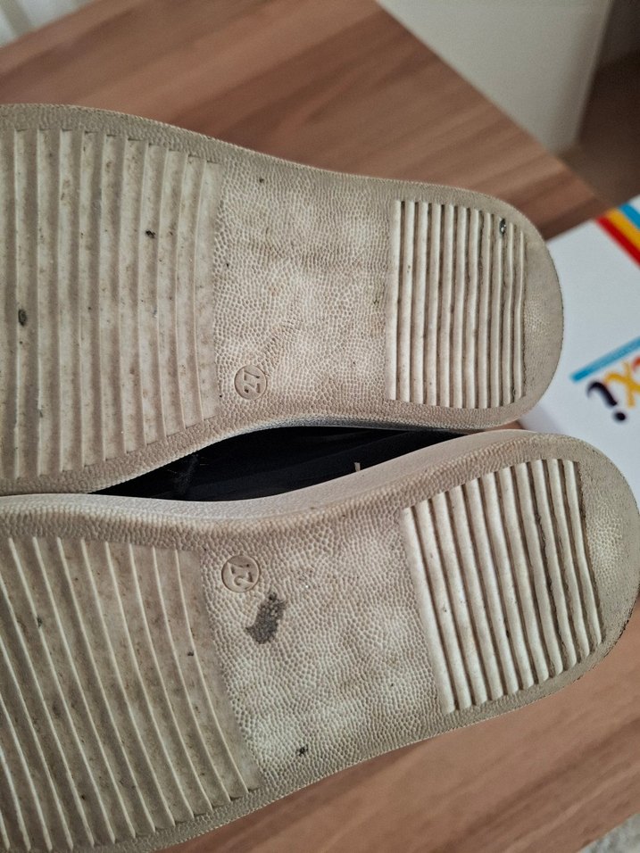 Lacivert rugan erkek çocuk casual ayakkabı - Görsel 5