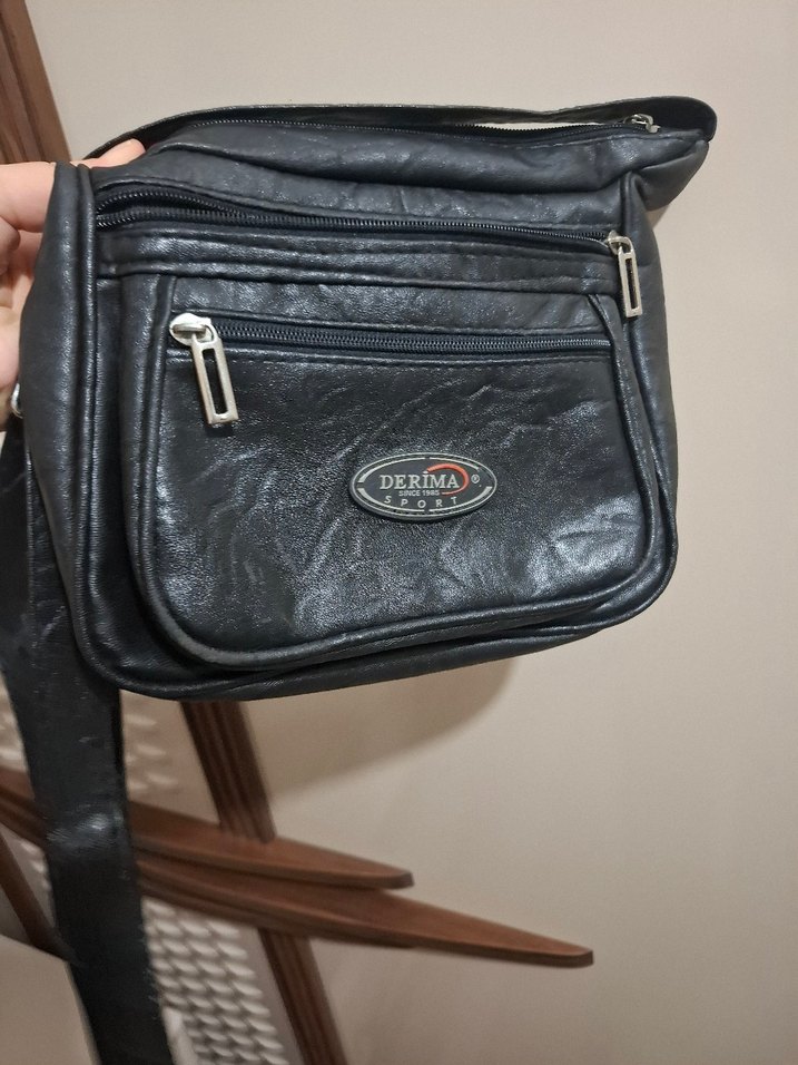 siyah kadın askılı omuz çantası - Görsel 2