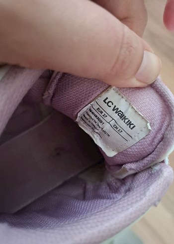 LCW elsalı kız çocuk spor ayakkabı spor bot 27 numara - Görsel 10