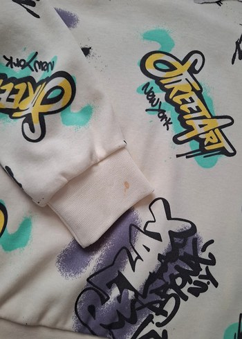 LCW Kids Erkek Kapüşonlu Baskılı Sweatshirt - Görsel 4