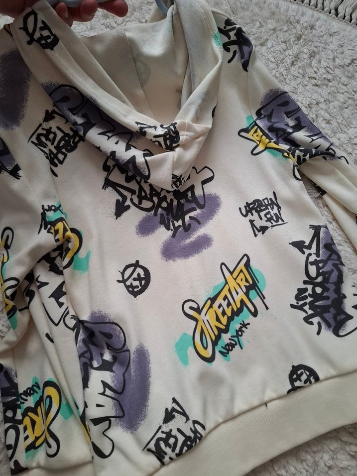 LCW Kids Erkek Kapüşonlu Baskılı Sweatshirt - Görsel 2