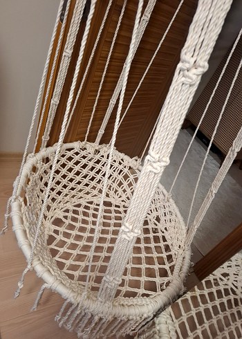 YENİ MAKROME SALINCAK KALİTELİ KASNAK - Görsel 8