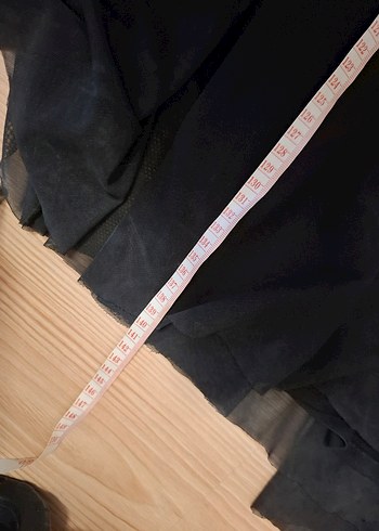 TAŞ İŞLEME SIFIR KOL SİYAH UZUN ABİYE Elbise - Görsel 9