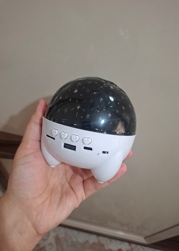 Yıldızlı Gece Projektörü BLUETOOTHLU ŞARJLI YILDIZ PROJEKSİYON - Görsel 7