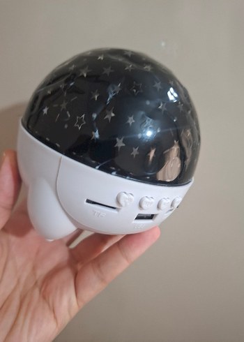 Yıldızlı Gece Projektörü BLUETOOTHLU ŞARJLI YILDIZ PROJEKSİYON - Görsel 4