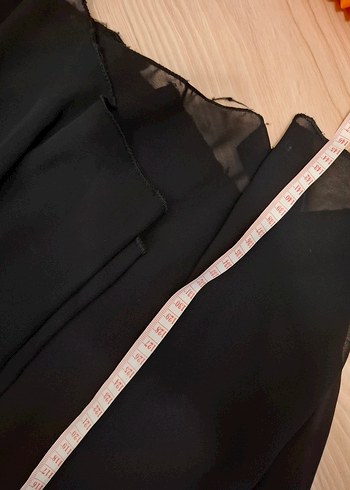 Dantelli Siyah Uzun V Yaka Kadın Abiye Elbise - Görsel 13