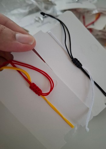 ayarlanabilir BJK taraftar bileklik Beşiktaş taraftar bileklik - Görsel 4