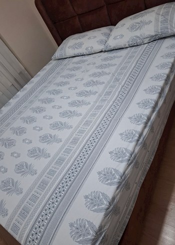 Beden beyaz Renk Pierre Cardin özel dikim battal boy lastikli çarşaf takımı
