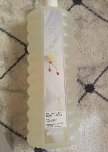 Avon white Lily zambak banyo köpüğü duş jeli - Görsel 2