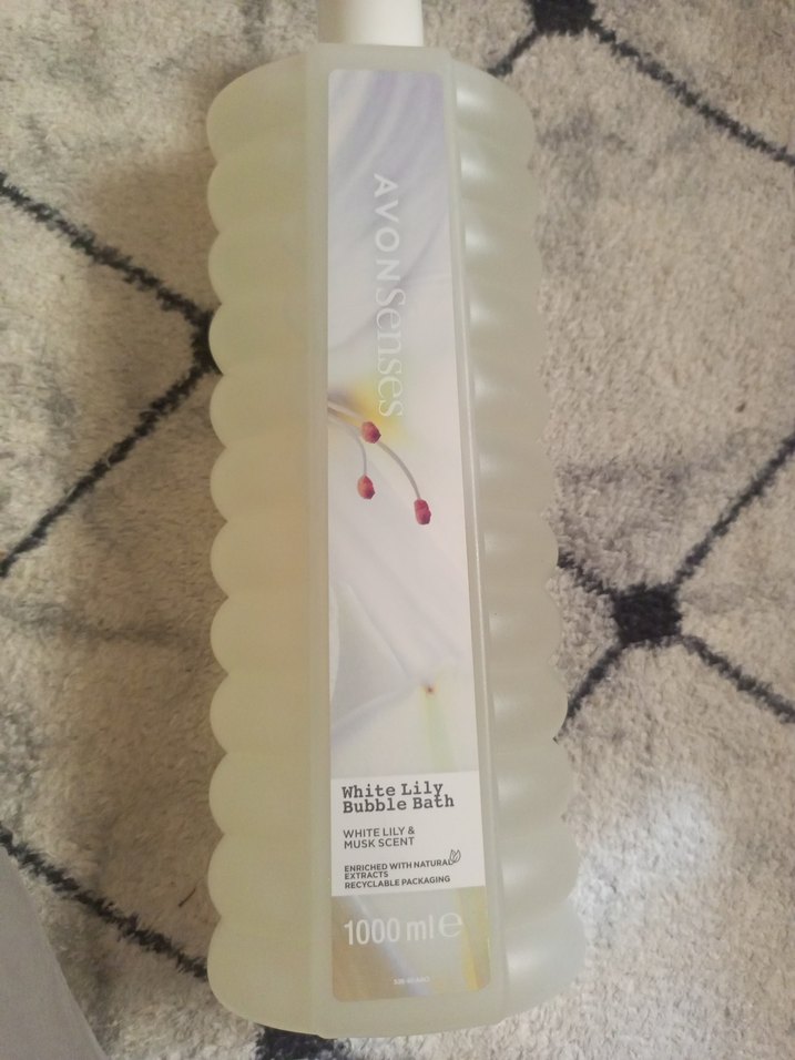 Avon white Lily zambak banyo köpüğü duş jeli - Görsel 2