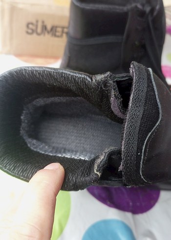 gerçek deri siyah bot 42 numara - Görsel 3