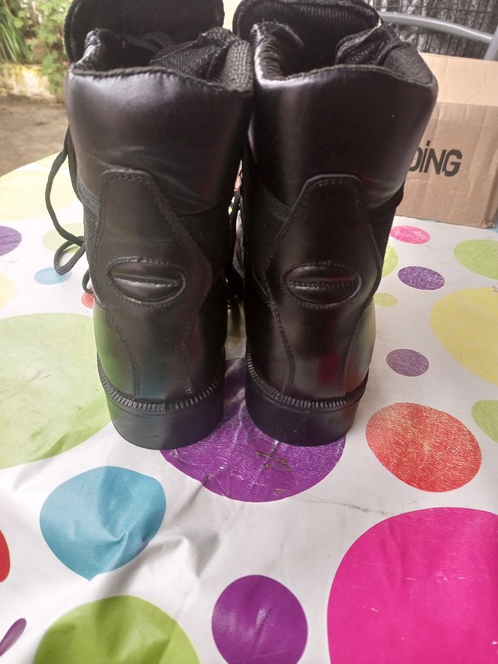 gerçek deri siyah bot 42 numara - Görsel 4