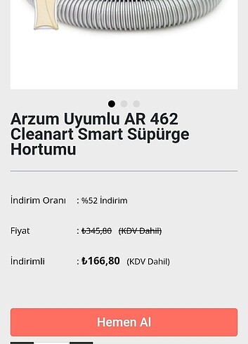  Beden Arzum Elektrikli süpürge 