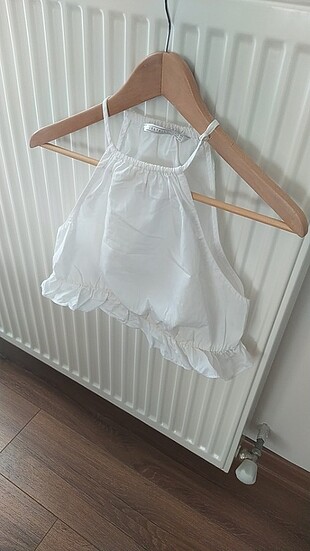 Crop top/poplin kumaş