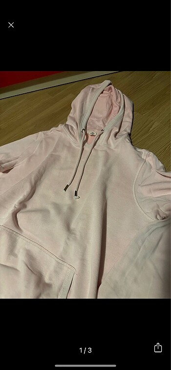 BERSHKA PEMBE SWEAT