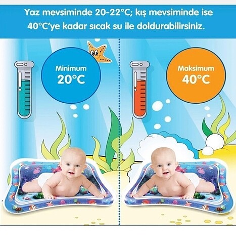 Beden Renk Bebek su matı