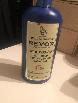 Revox at kuyruğu özel saç bakım şampuanı