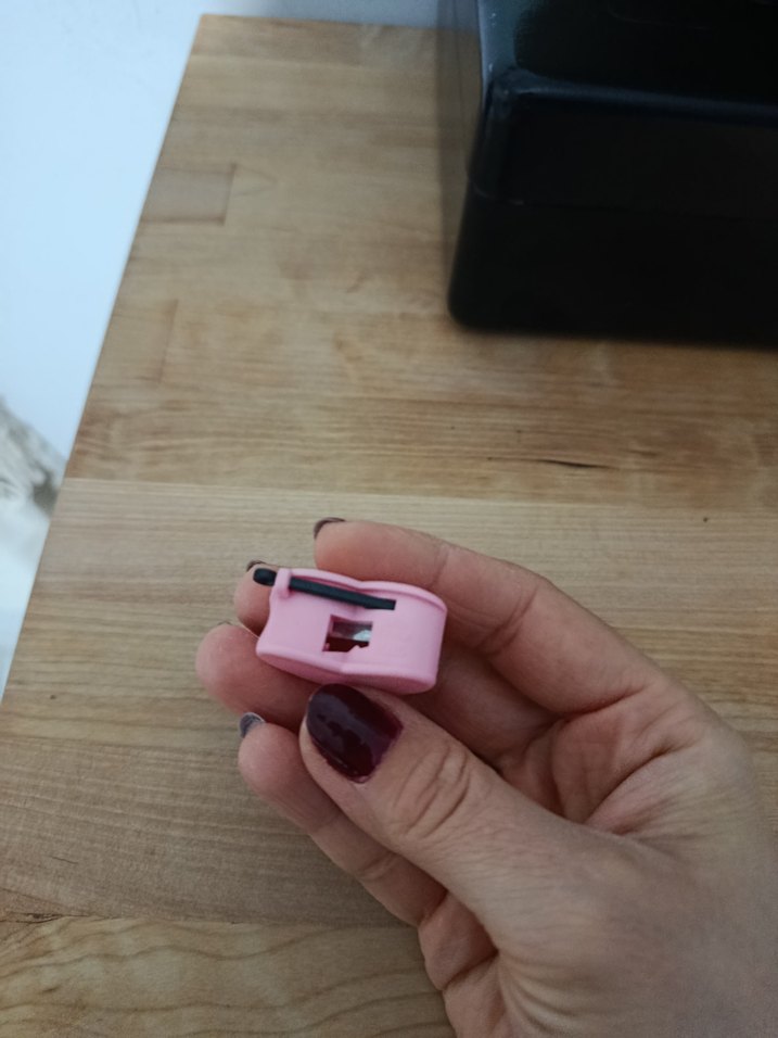 Kalp Şeklinde Pastel Pembe kalem tıraş - Görsel 4