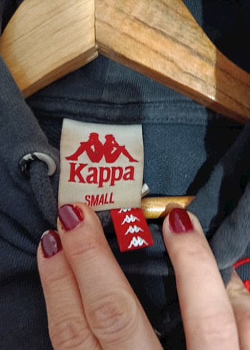 Kappa Kapüşonlu Uzun Kollu Sweatshirt - Görsel 5