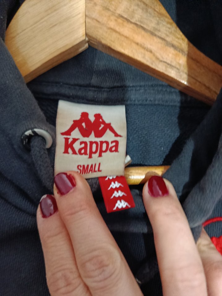 Kappa Kapüşonlu Uzun Kollu Sweatshirt - Görsel 5